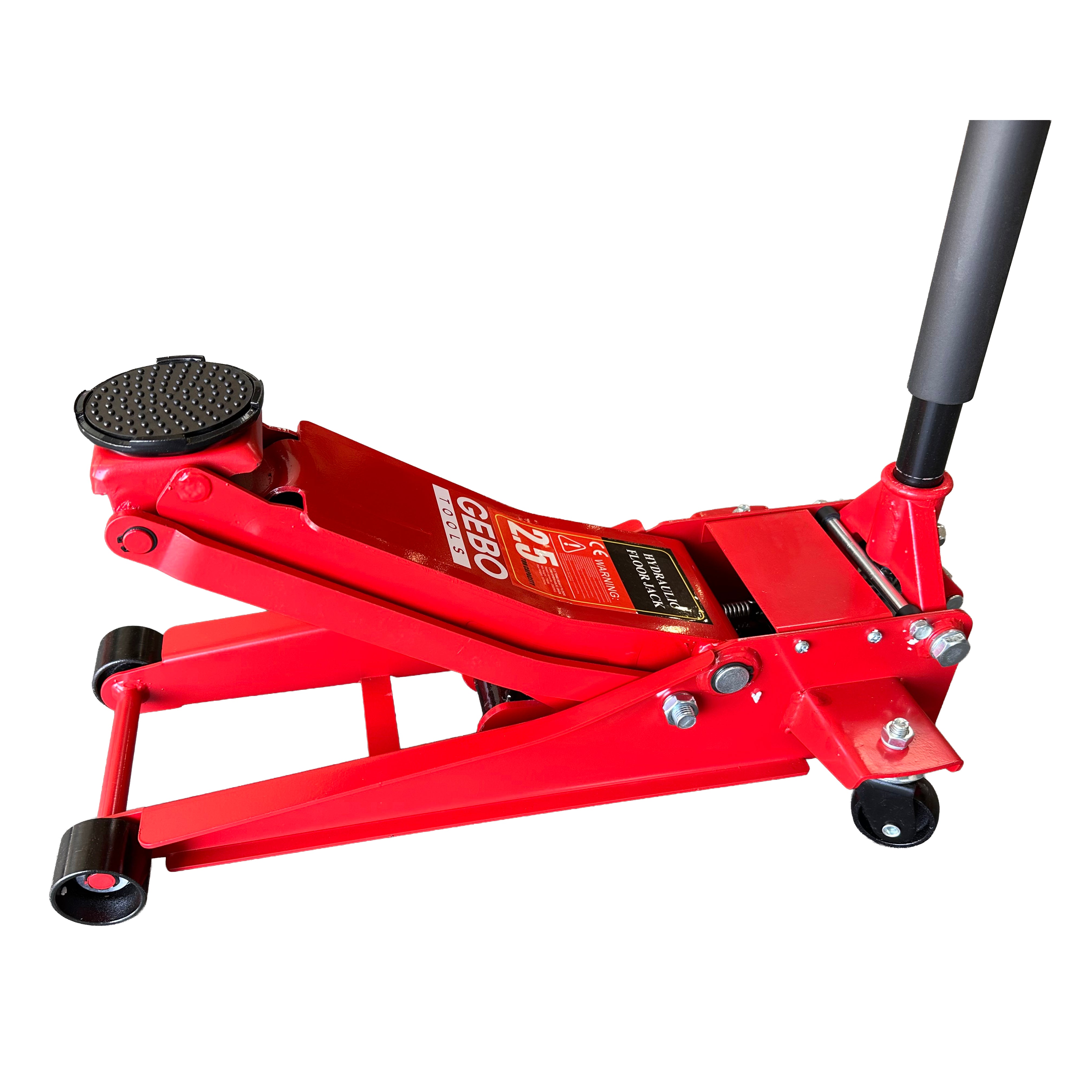 Cric crocodil cu dublu cilindru talie joasa 2.5T GEBO TOOLS