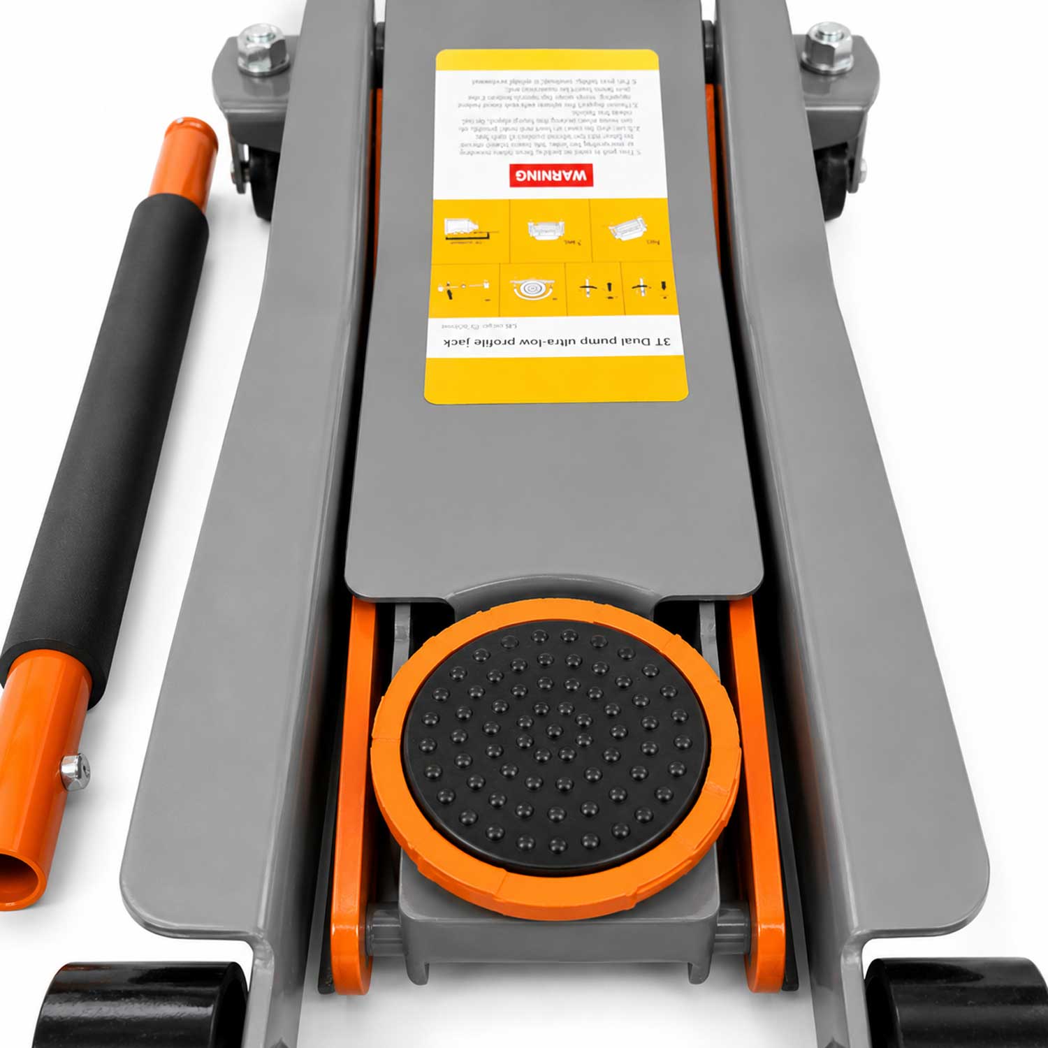 Cric crocodil dublu cilindru talie joasa 3T GEBO TOOLS