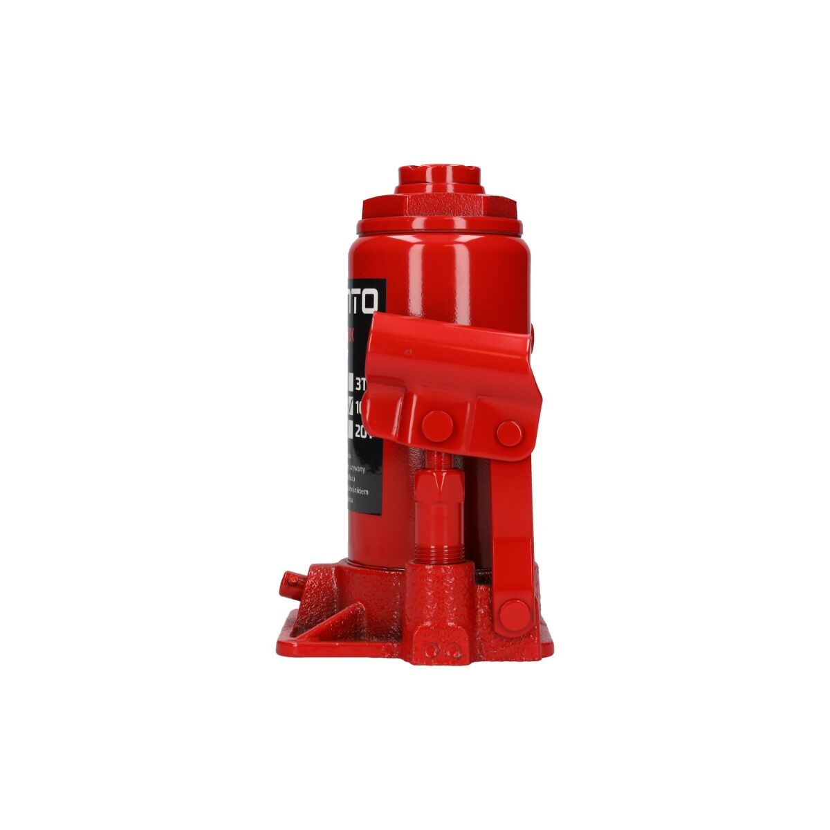 Cric hidraulic cilindric tip butelie de 10T INVENTO