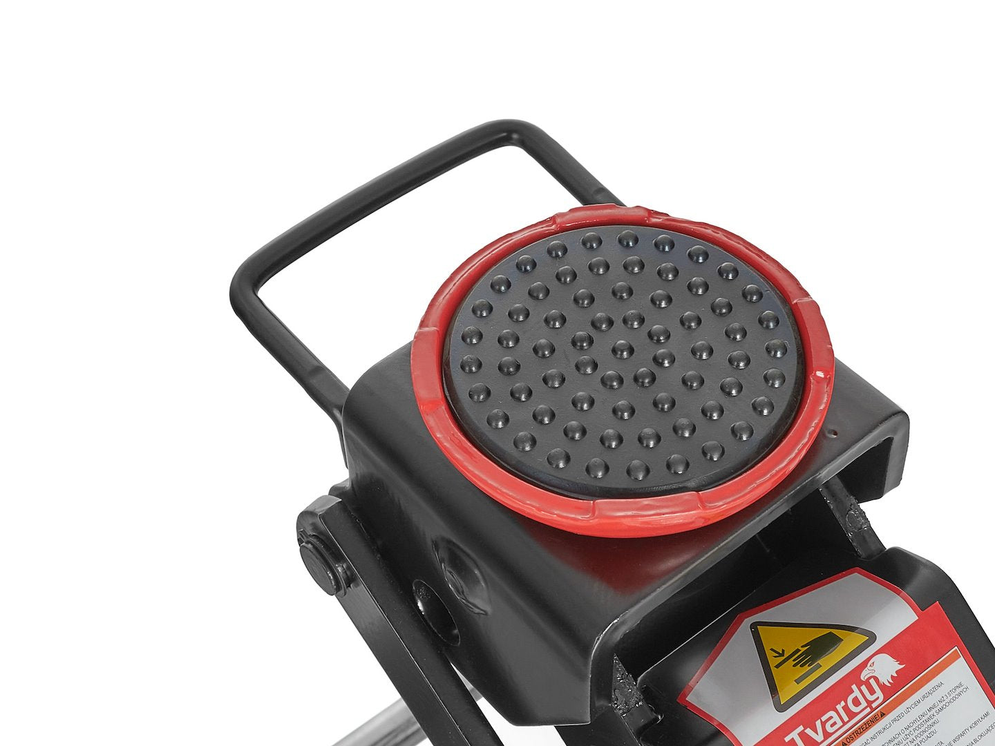 Cric hidraulic cu dublu cilindru tip crocodil cu talie joasa si inaltator 2/3T 98-760mm
