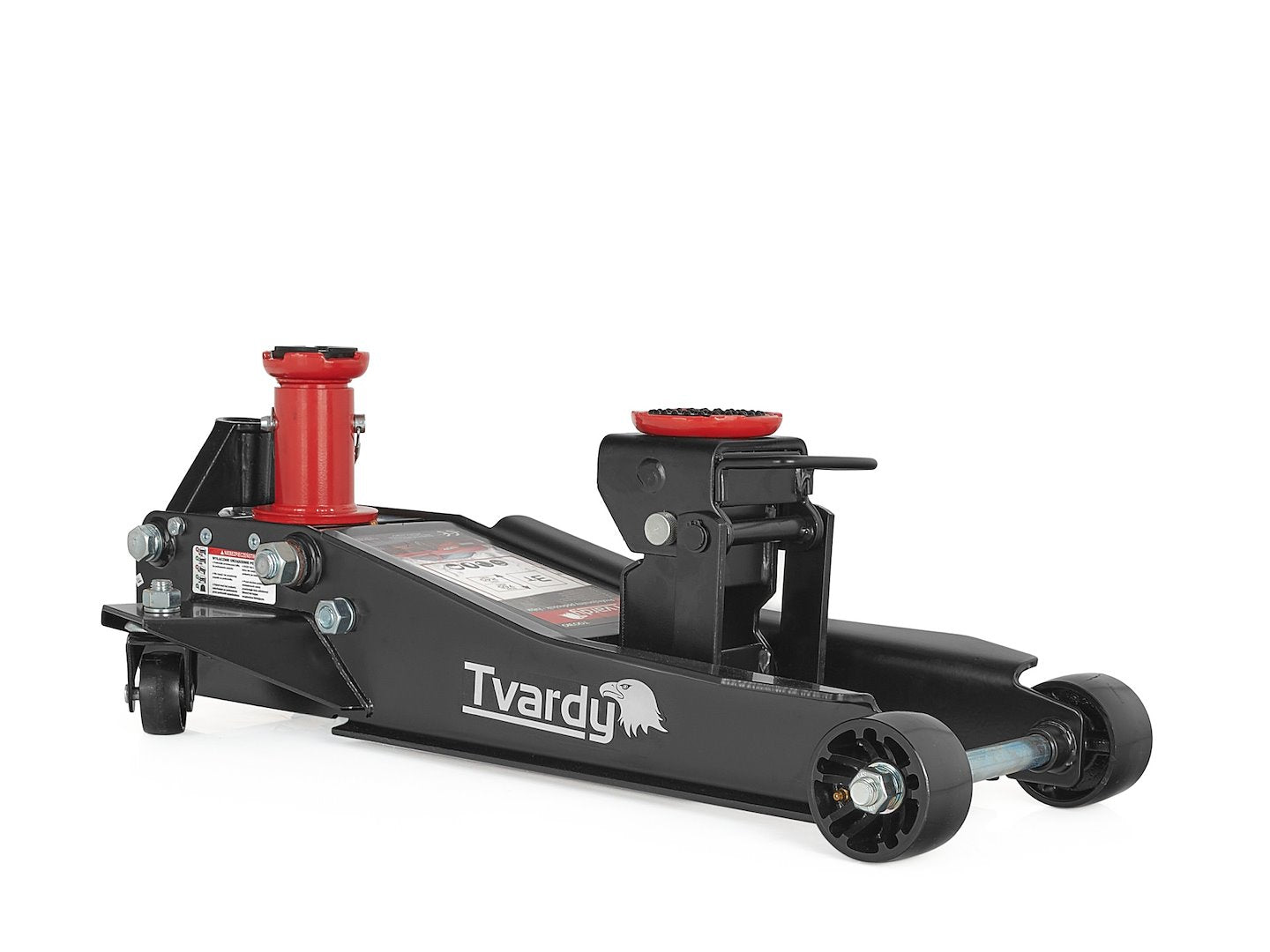 Cric hidraulic cu dublu cilindru tip crocodil cu talie joasa si inaltator 2/3T 98-760mm
