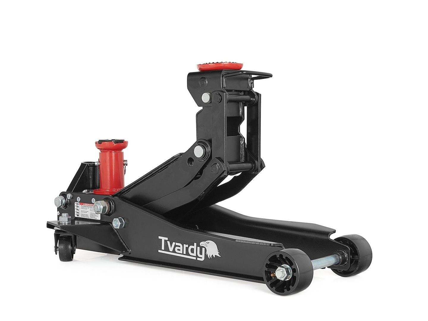 Cric hidraulic cu dublu cilindru tip crocodil cu talie joasa si inaltator 2/3T 98-760mm