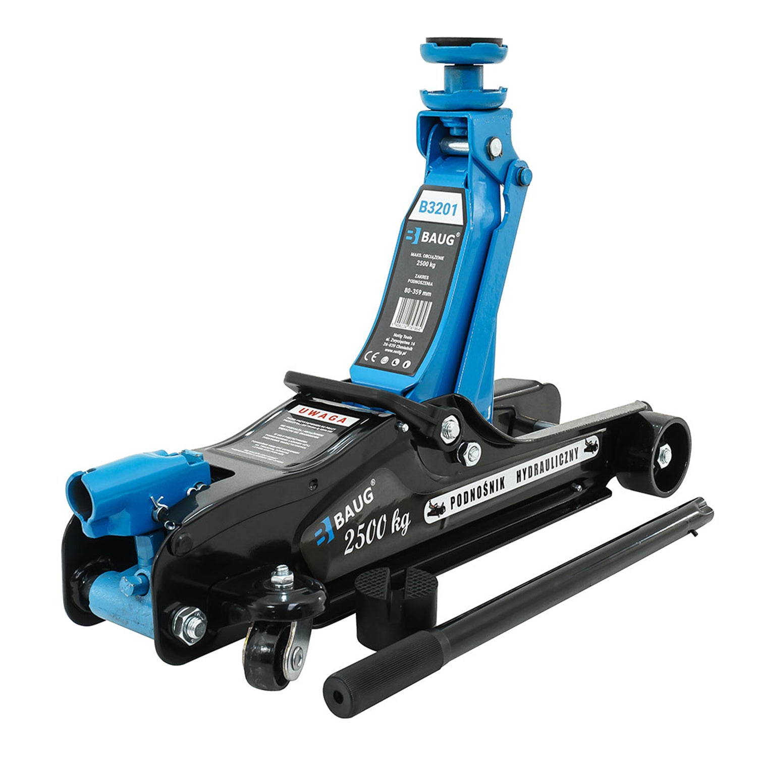 Cric hidraulic tip crocodil talie joasa 2.5T BAUG