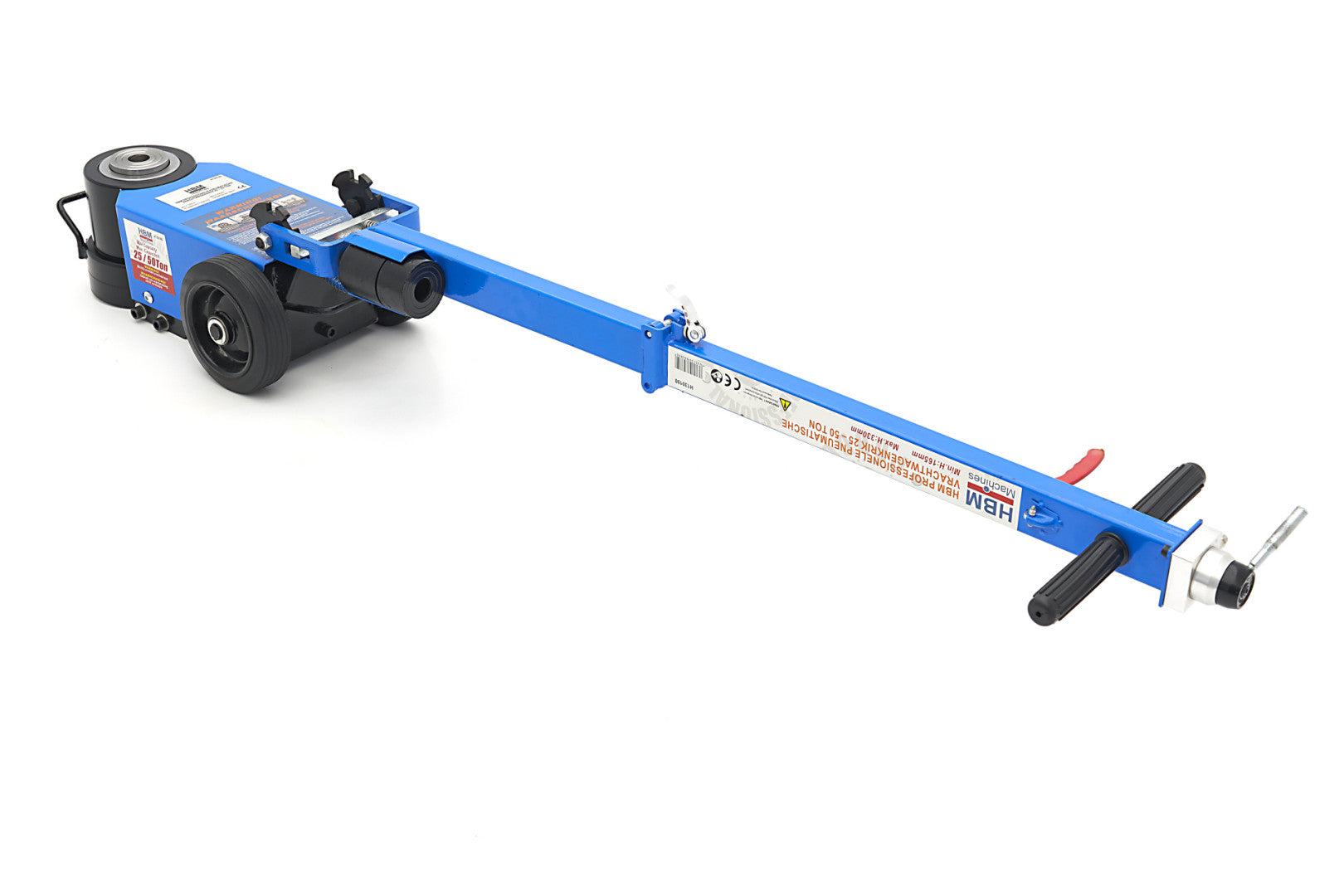 Cric hidro-pneumatic profesional 25-50T HBM MACHINES OLANDA
