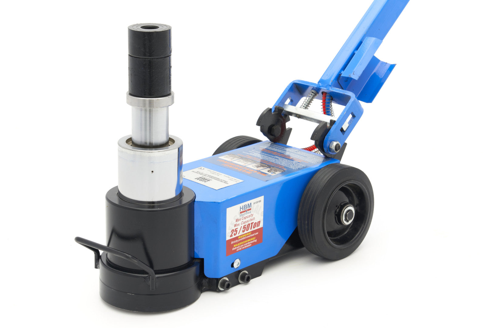 Cric hidro-pneumatic profesional 25-50T HBM MACHINES OLANDA