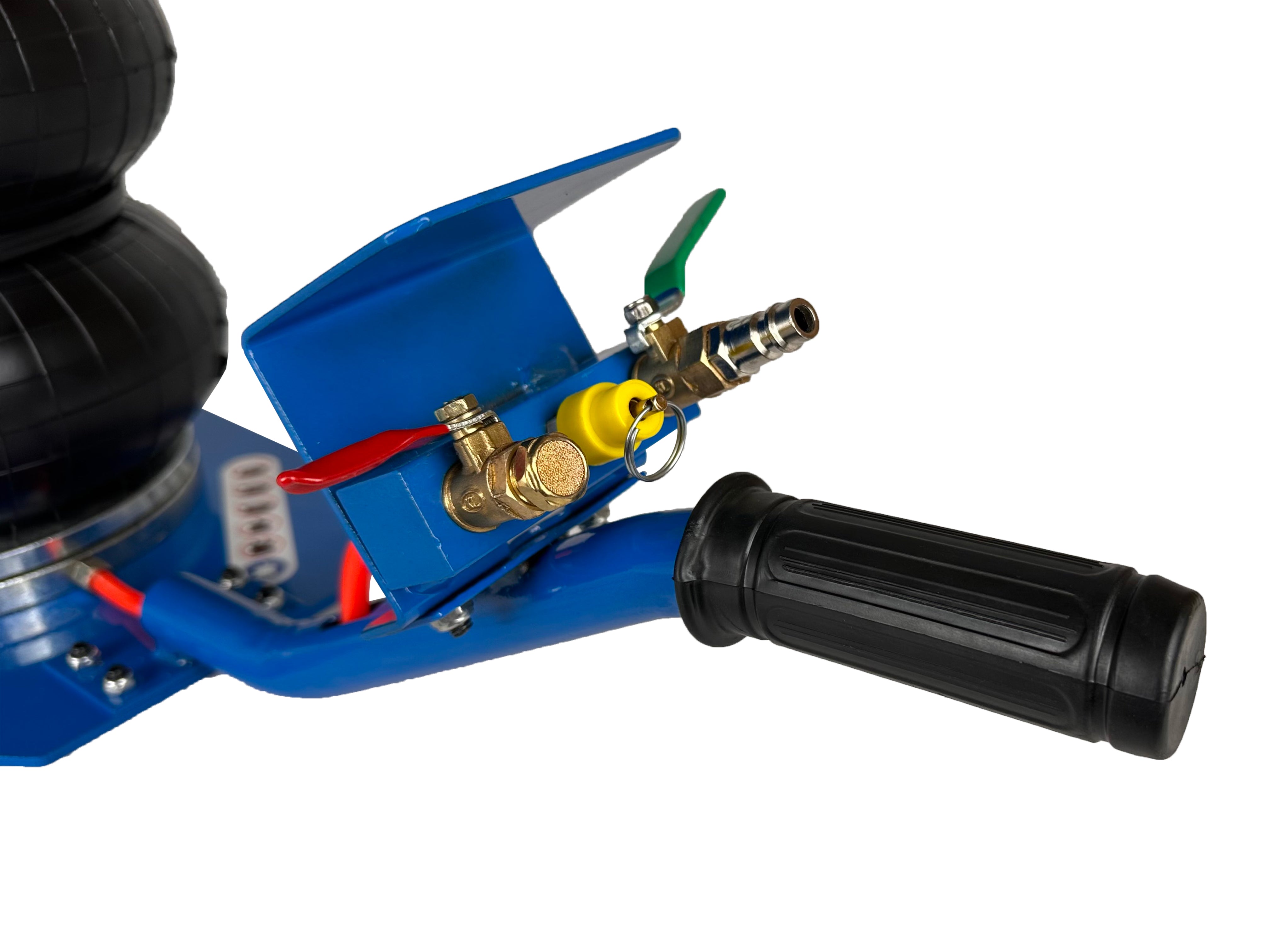Cric pneumatic tip perna de aer 3.5T cu maner scurt GEBO TOOLS