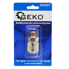 Cupla rapida cu filet exterior mama 1/4'' GEKO