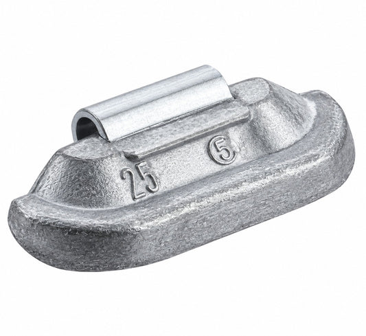 Cutie contragreutati pentru jante tabla 25 grame - 100 buc - pb 2.6 kg