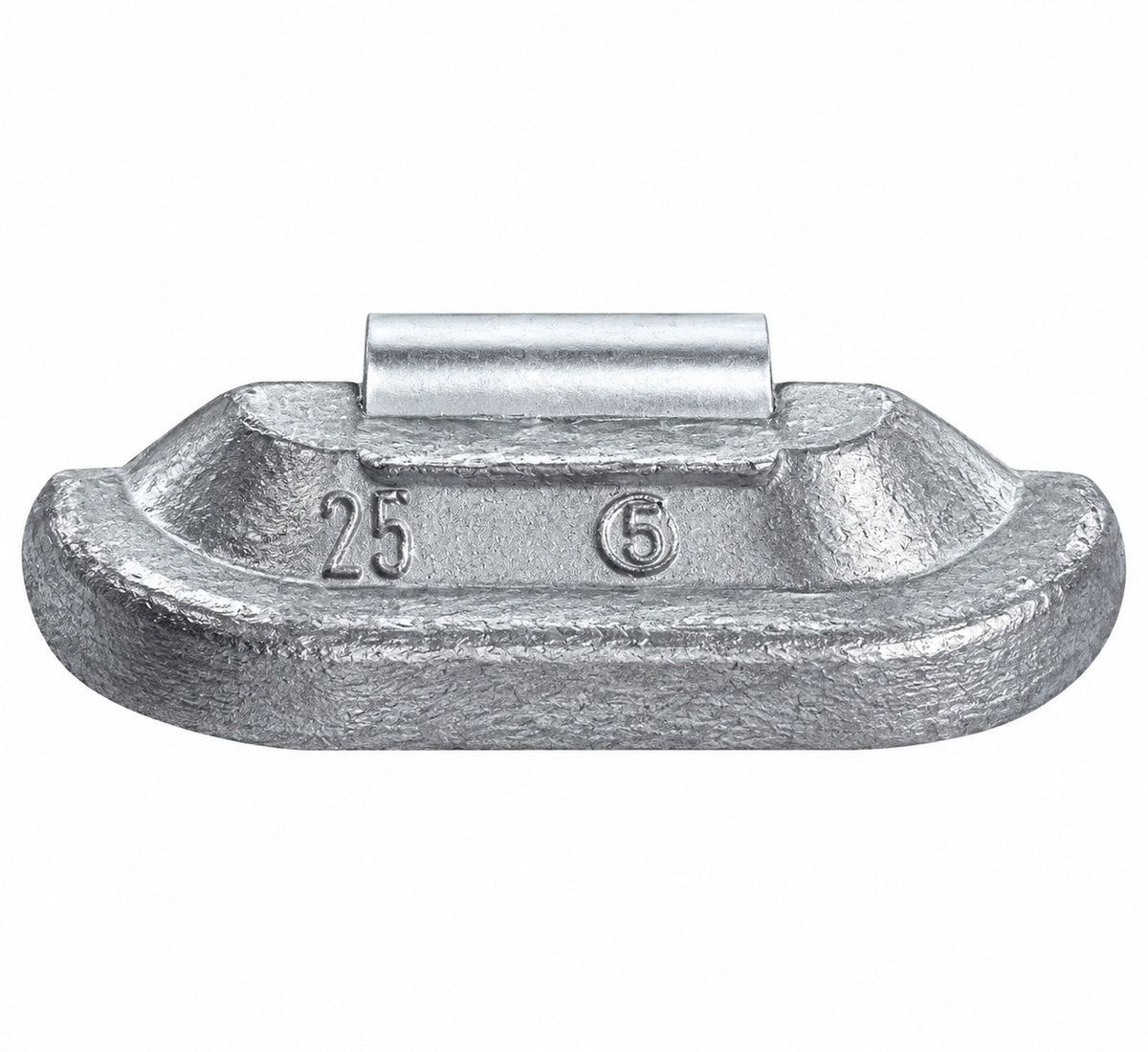 Cutie contragreutati pentru jante tabla 25 grame - 100 buc - pb 2.6 kg