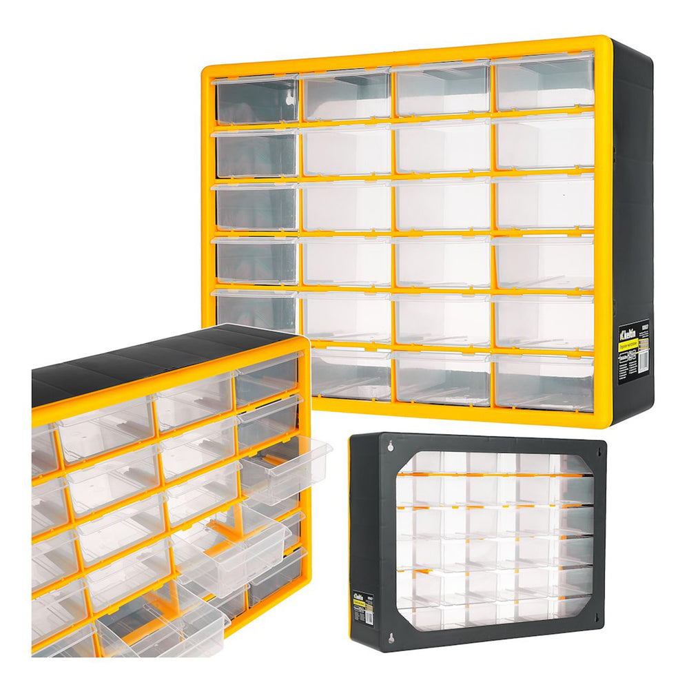 Cutie organizatoare plastic 50x16x39 24 sertare KELTIN