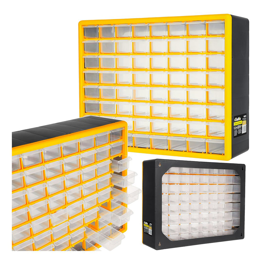 Cutie organizatoare plastic 50x16x39 64 sertare KELTIN