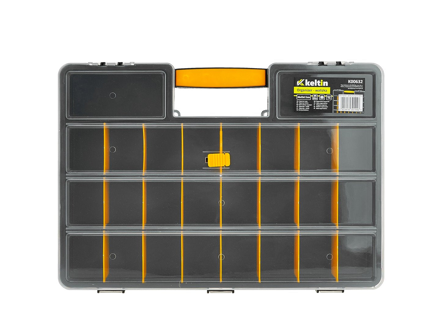 Cutie plastic organizatoare 26 compartimente 46x33x7.5cm KELTIN