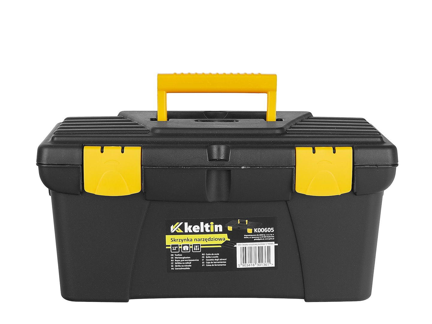 Cutie plastic pentru depozitare scule 32x17x17 cm KELTIN