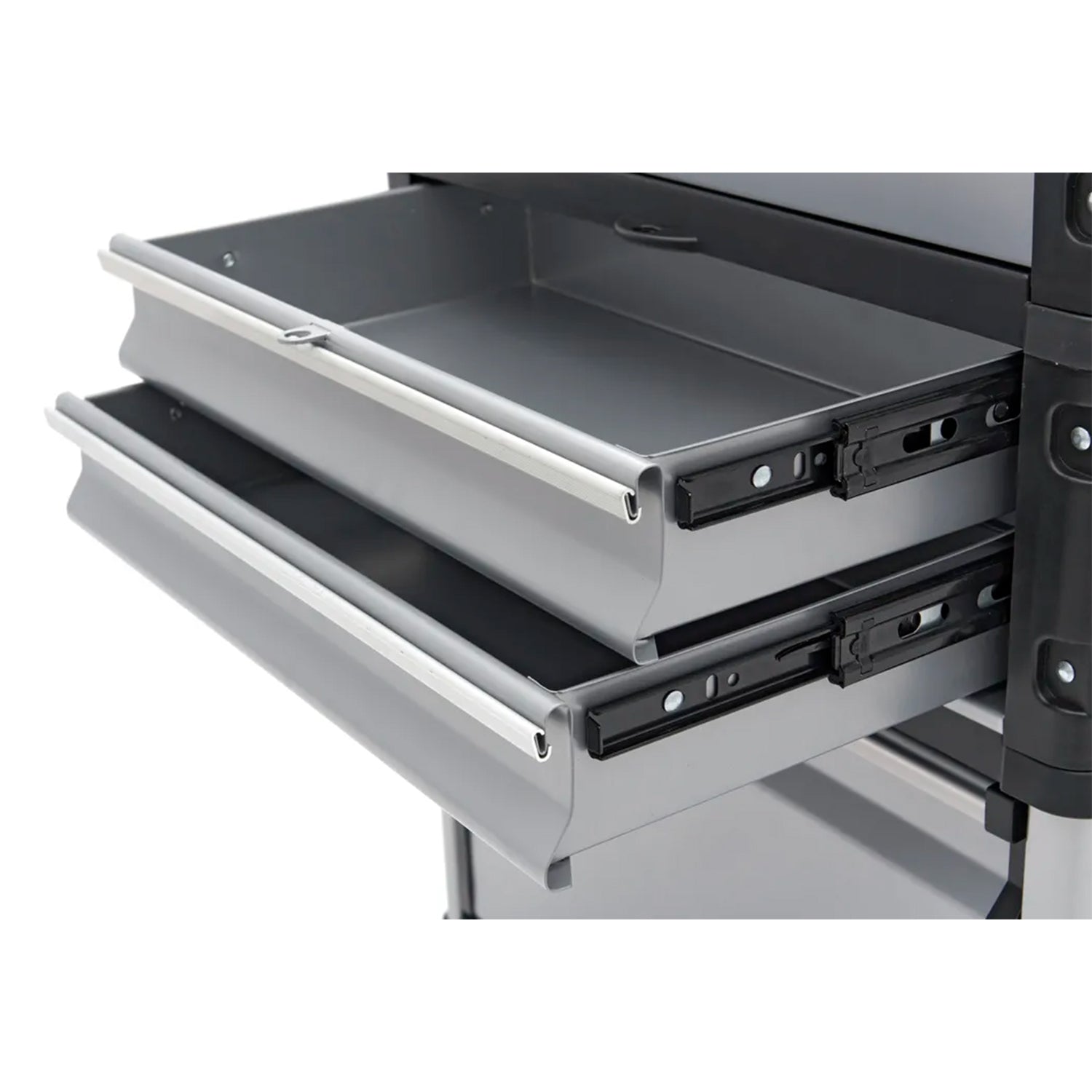 SET 3 CUTII MODULARE PENTRU SCULE - CU ROTI SI MANER TELESCOPIC - HBM