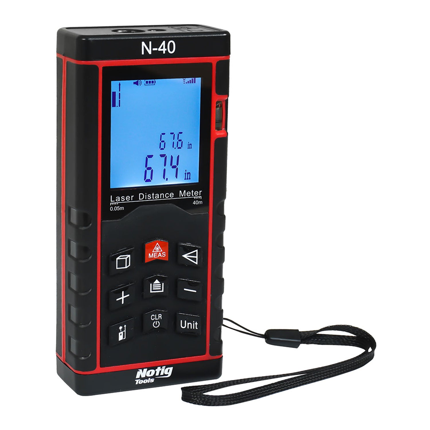 DISTANTIER TELEMETRU CU LASER 40M - NOTIG