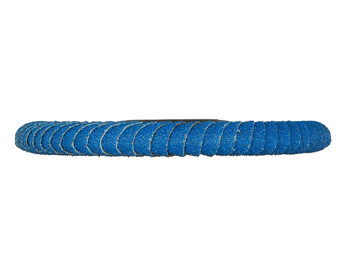 Disc lamelar din zirconiu pentru zone adanci de sudura 125mm P40