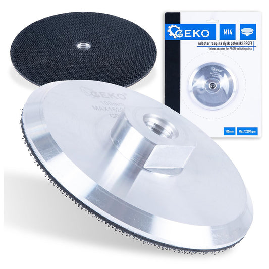 Disc pentru lustruit si polisat din aluminiu cu velcro 100mm m14