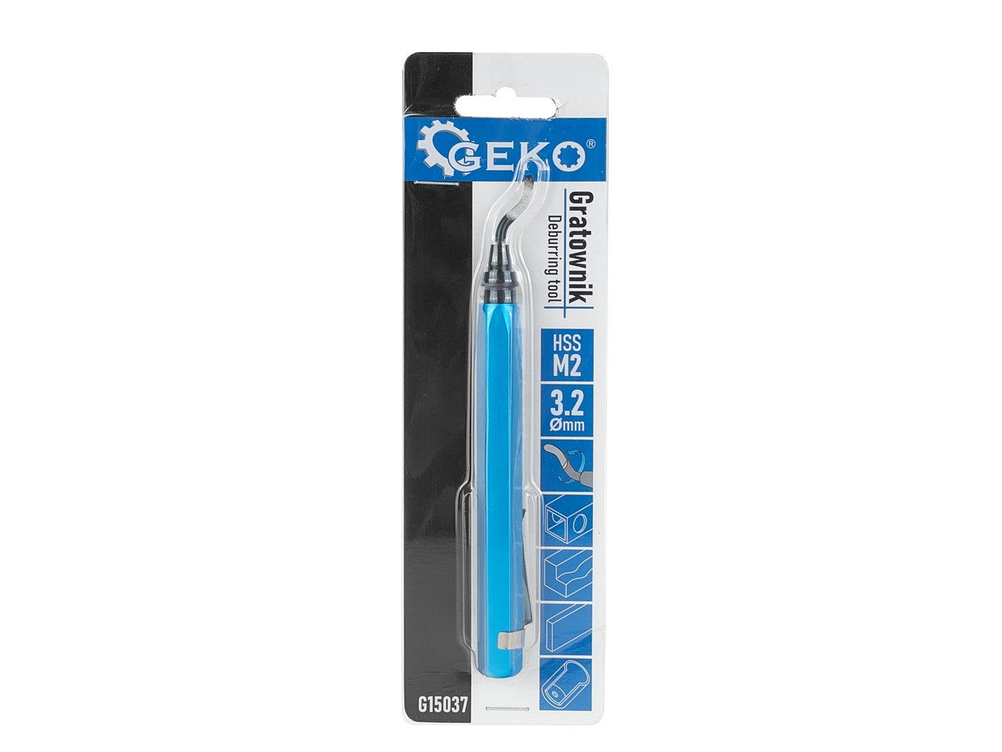 Dispozitiv de debavurat din aluminiu tip creion cu lama HSS m2 3.2mm