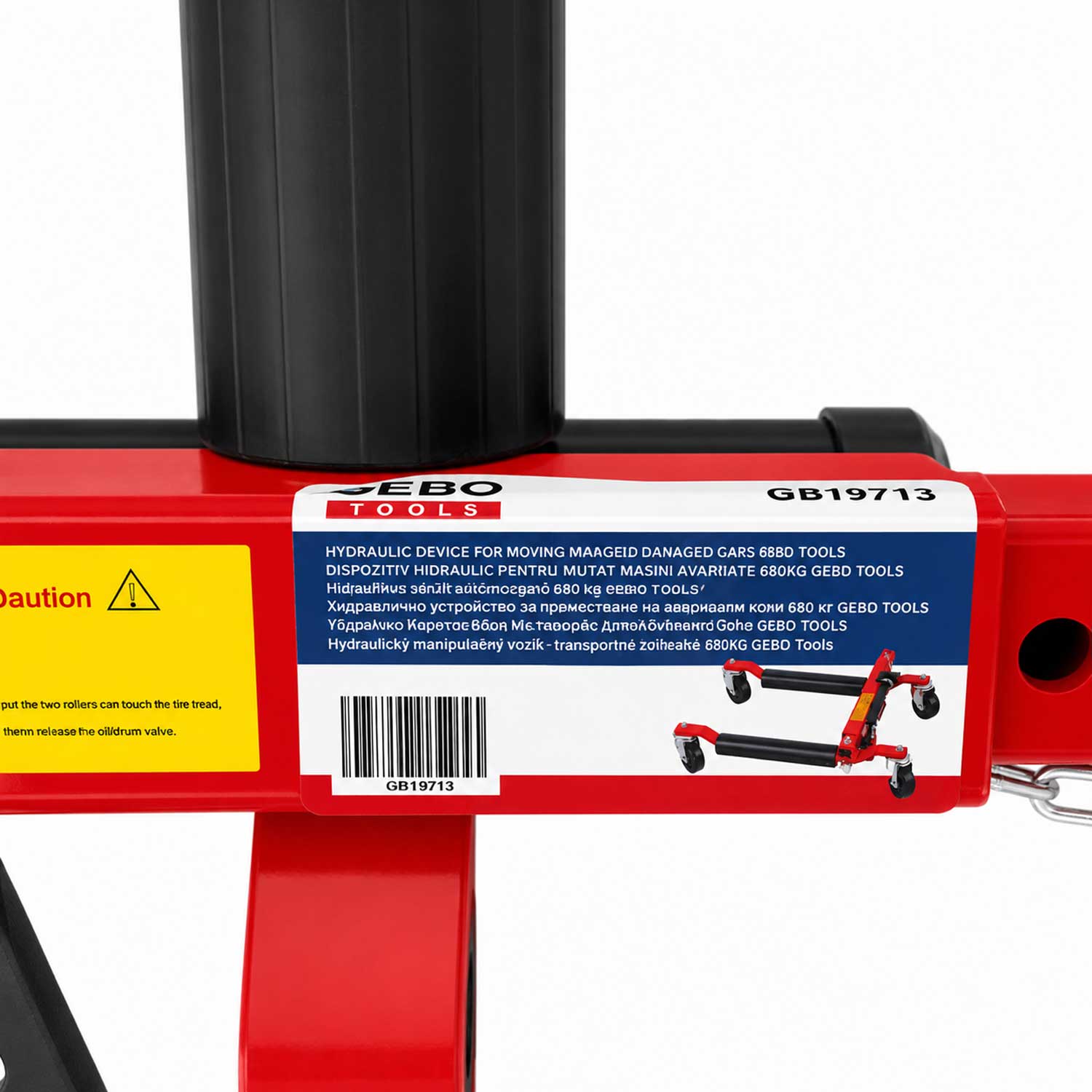 Dispozitiv hidraulic pentru mutat masini avariate 680kg GEBO TOOLS