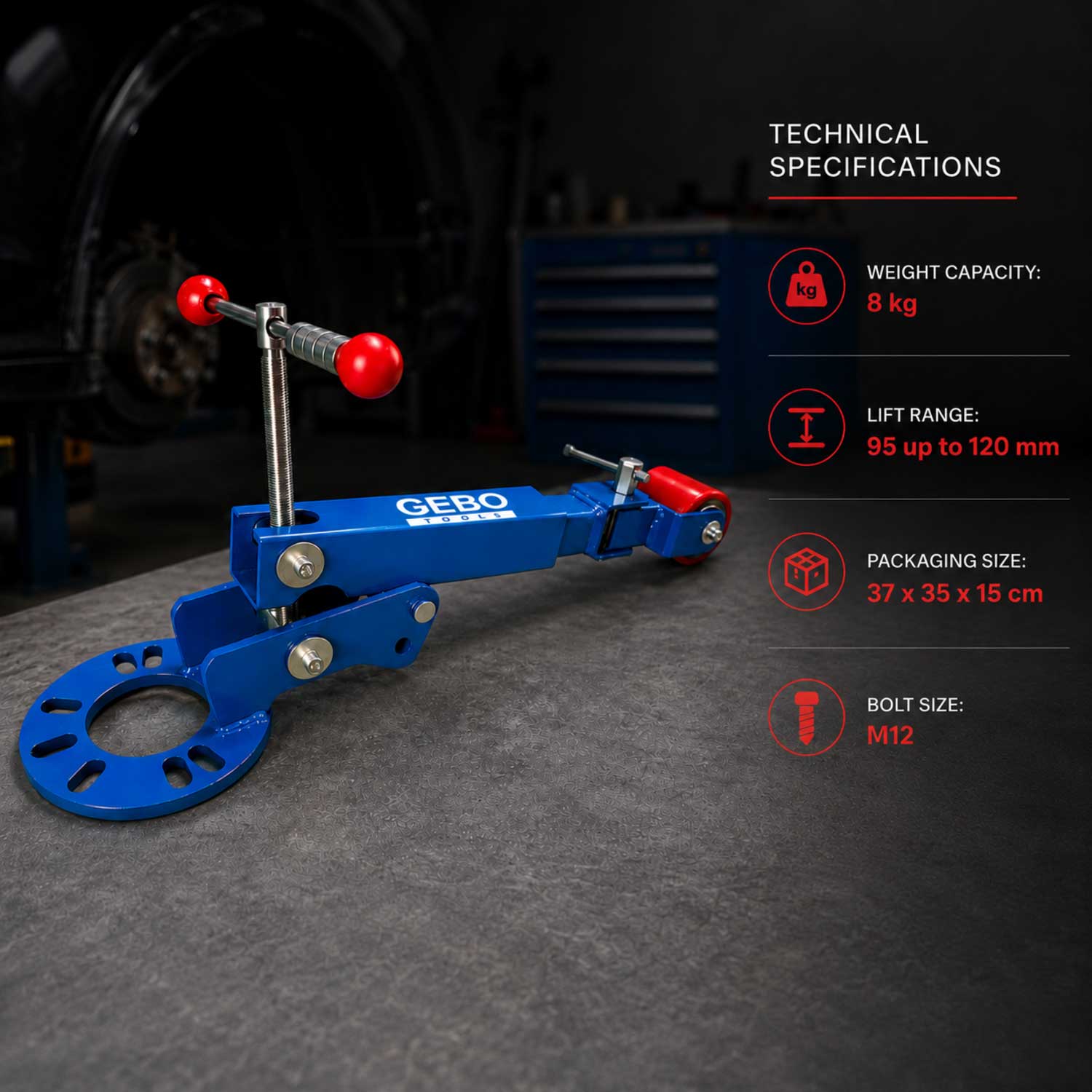 Dispozitiv indreptat roluit aripi GEBO TOOLS