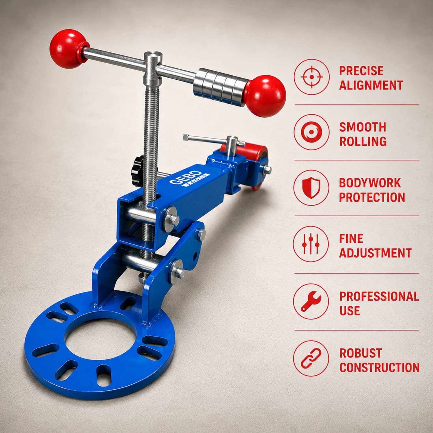 Dispozitiv indreptat roluit aripi GEBO TOOLS