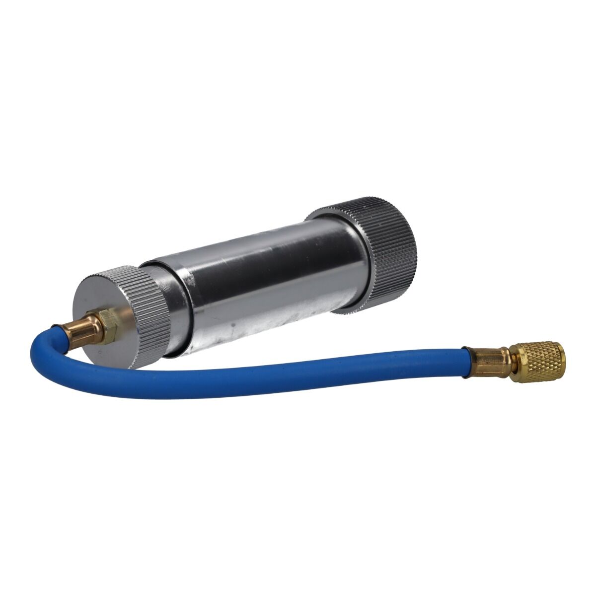 Dispozitiv, pompa de dozare ulei cu vopsea uv fluorescent si cuplaj rapid lp pentru detectarea scurgerilor de freon INVENTO