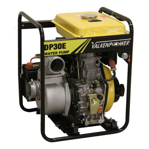 MOTOPOMPA PENTRU APA DIESEL  3'' 80MM PORNIRE ELECTRICA
