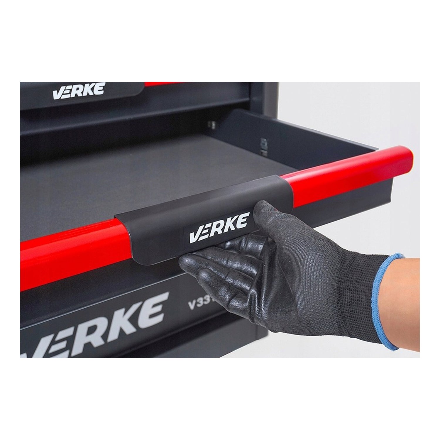 Dulap metalic neechipat pentru scule cu 7 sertare - VERKE