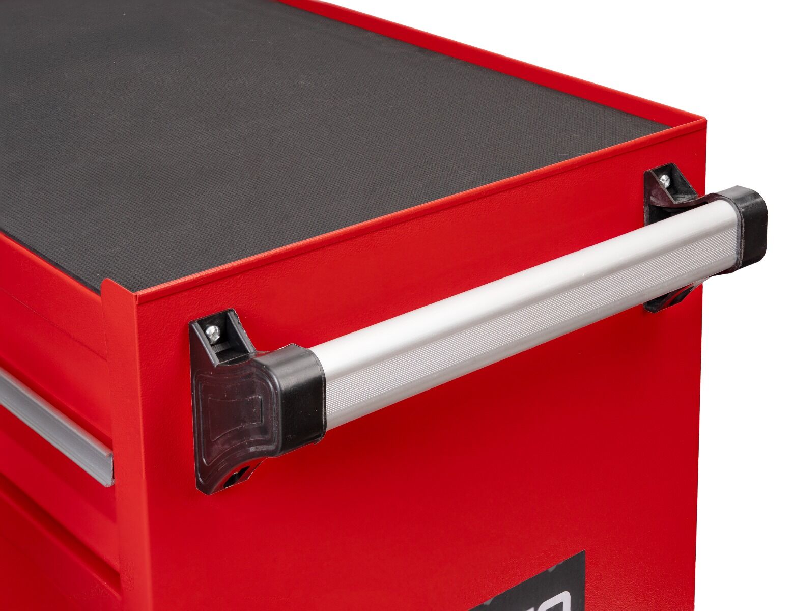 Dulap metalic neechipat pentru scule, rosu, roti si maner – premium, 73 x 63 x 40 cm INVENTO
