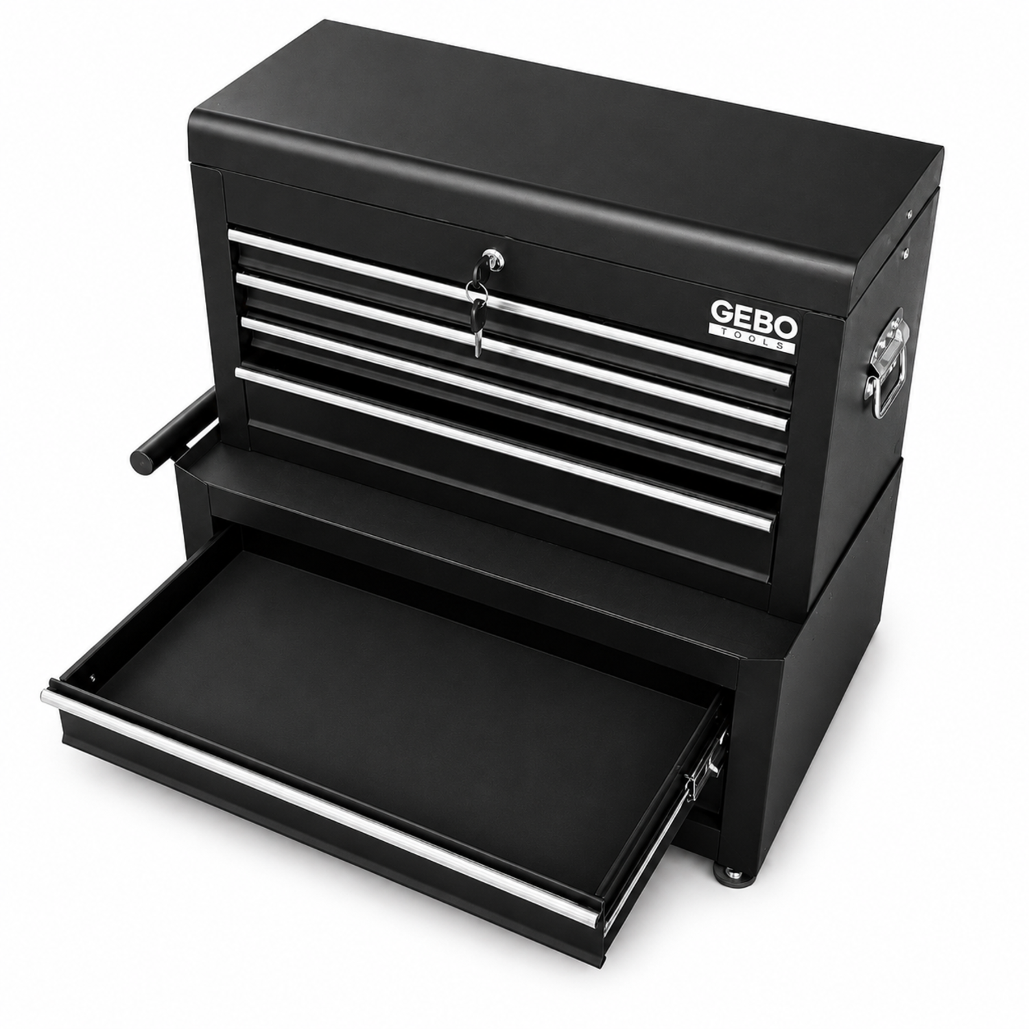 Dulap metalic pentru scule 2 piese 6 sertare GEBO TOOLS