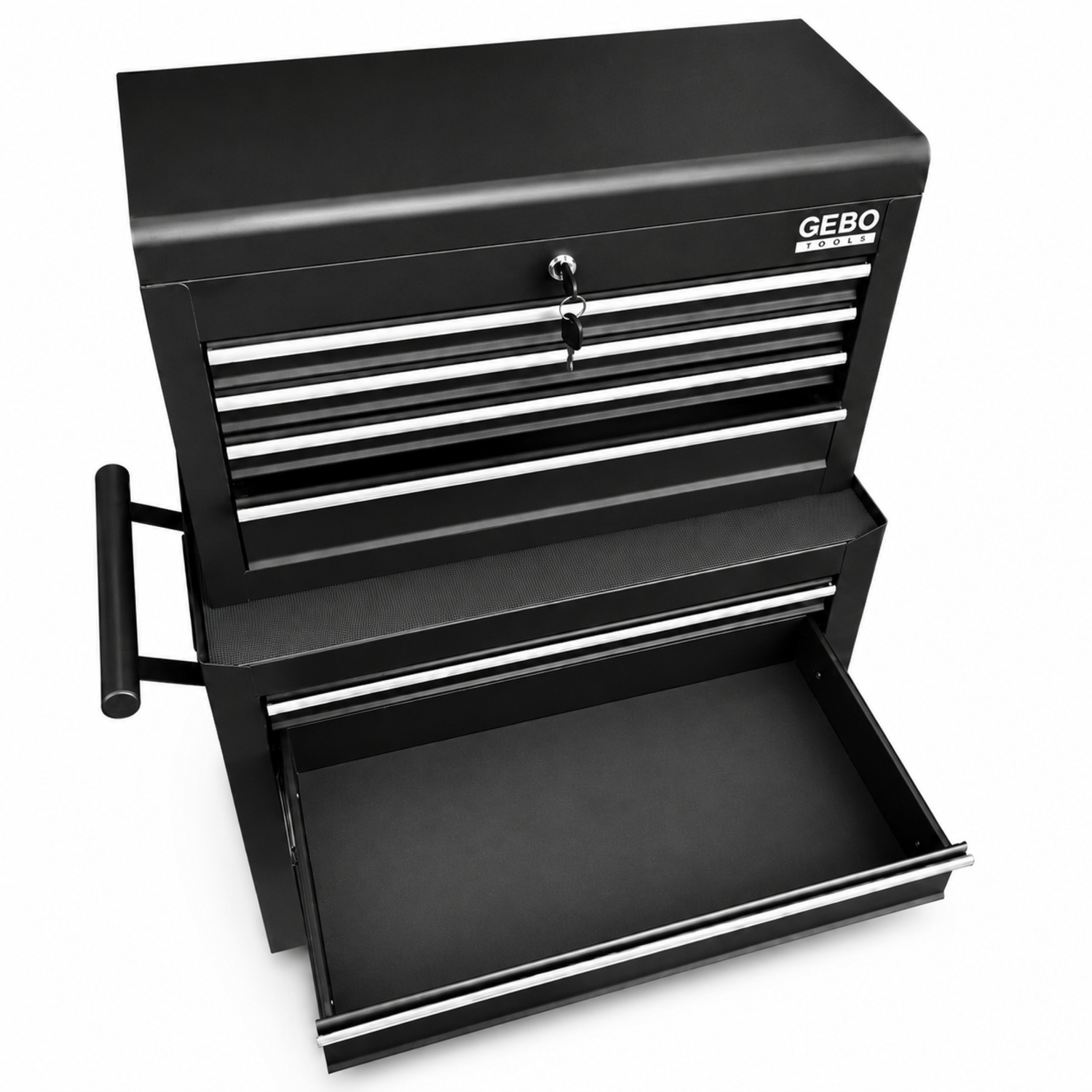 Dulap metalic pentru scule 2 piese 6 sertare GEBO TOOLS