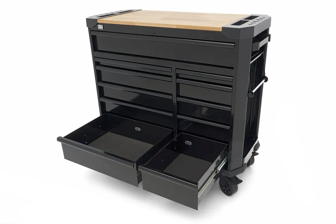 Dulap pentru scule cu 11 sertare si banc de lucru 109cm HBM MACHINES