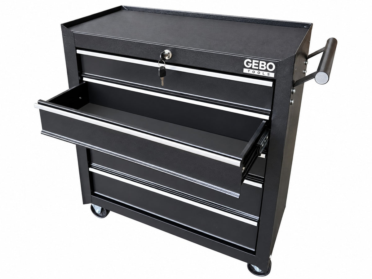Dulap scule 5 sertare negru GEBO TOOLS