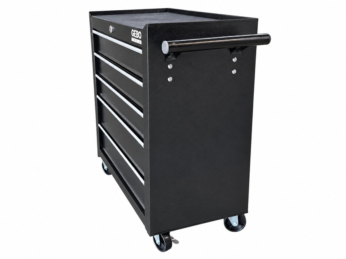 Dulap scule 5 sertare negru GEBO TOOLS