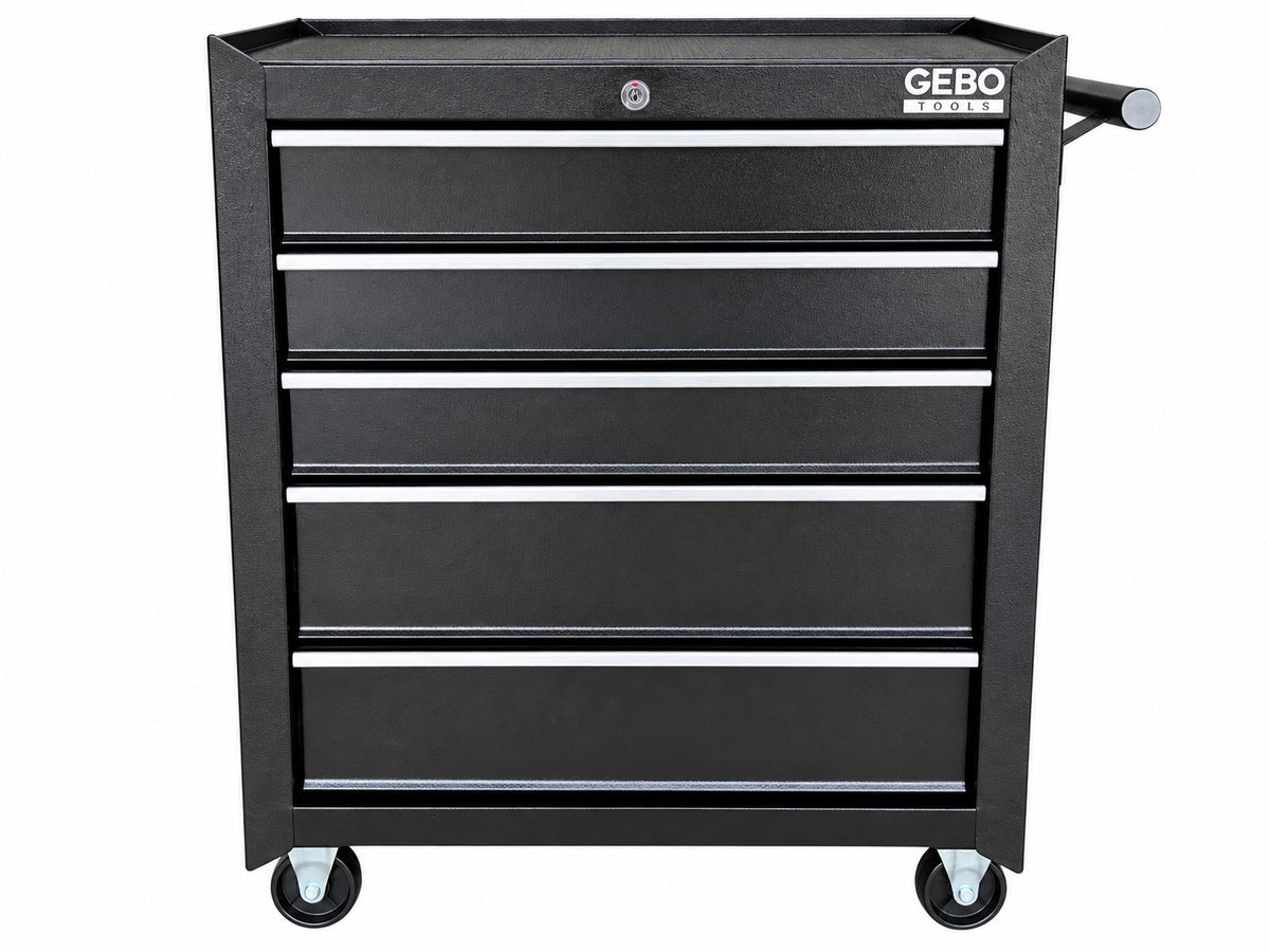 Dulap scule 5 sertare negru GEBO TOOLS