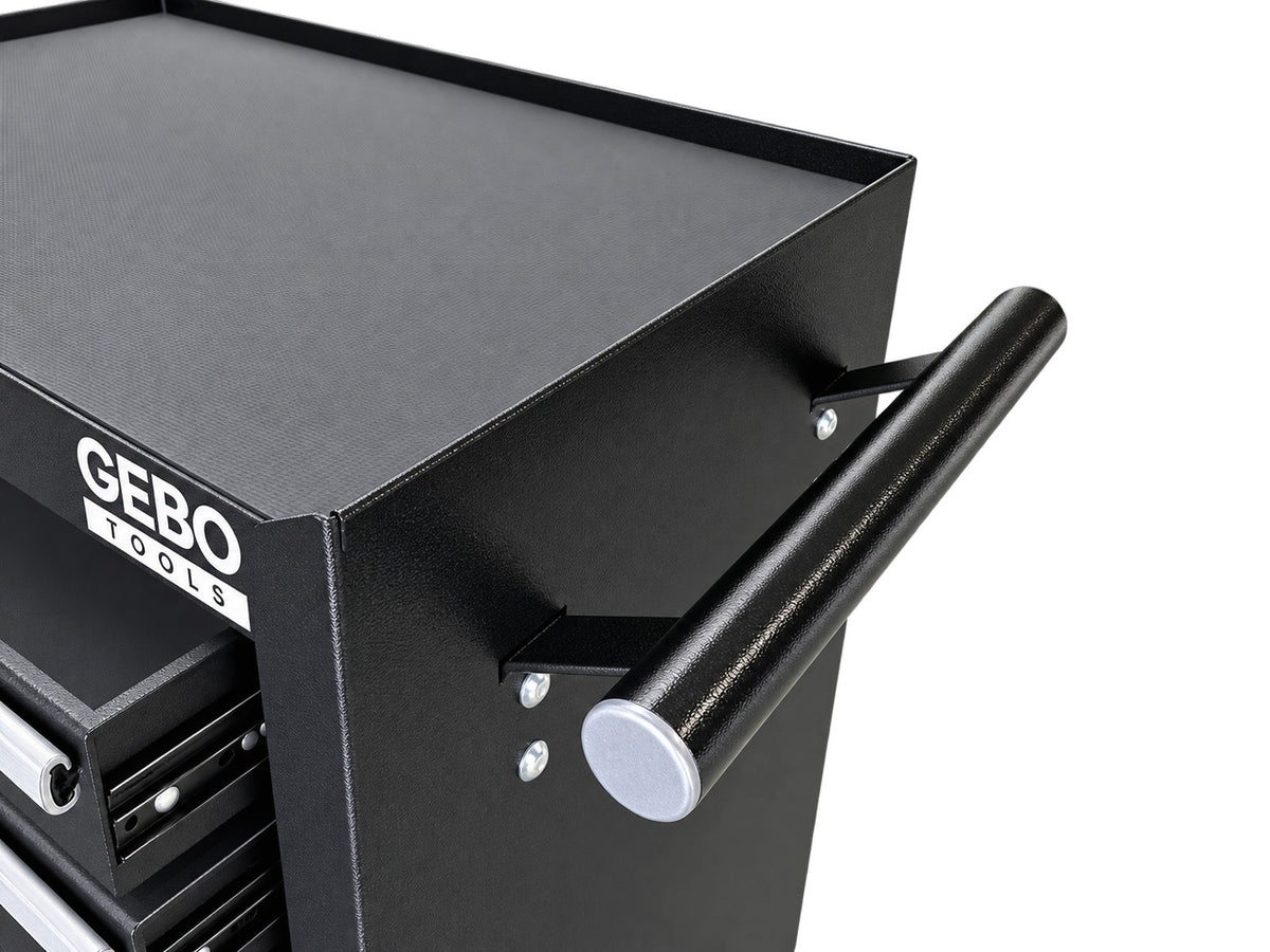 Dulap scule 5 sertare negru GEBO TOOLS