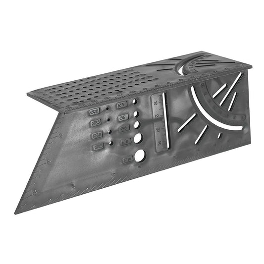 Echer coltar japonez 3D multifunctional 45°/90° pentru lemn tevi si masuratori precise - VERKE