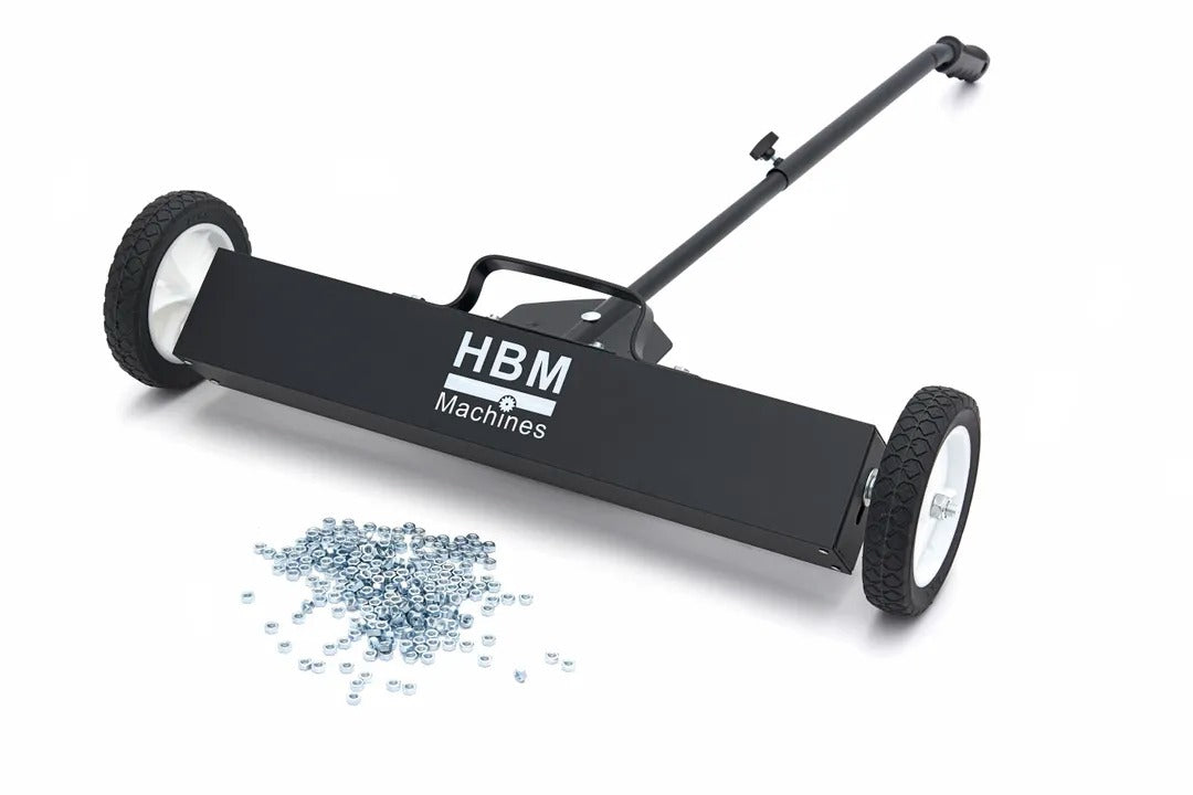 MATURA MAGNETICA CU ROTI PENTRU CURATARE RAPIDA A METALELOR PE ORICE SUPRAFATA HBM