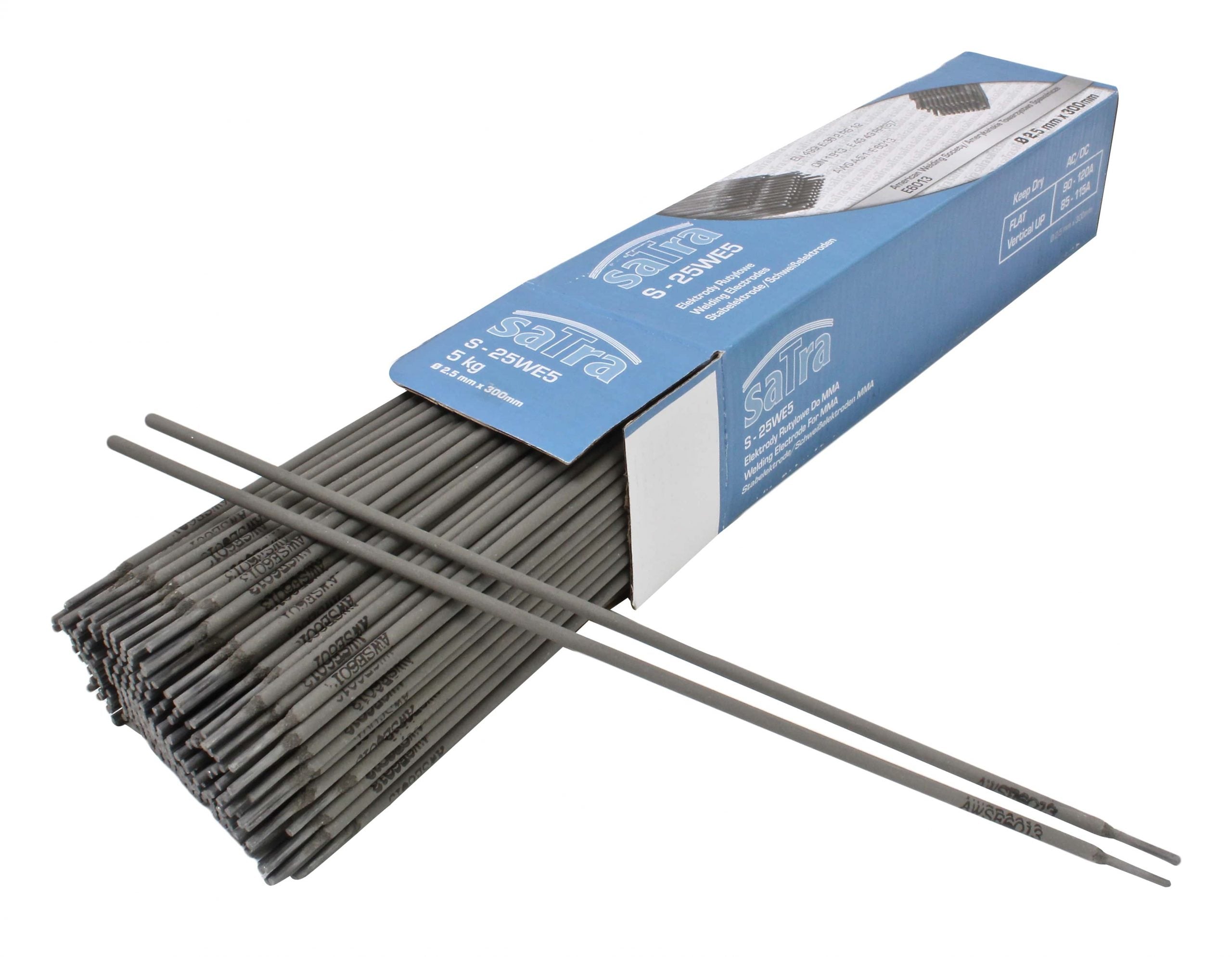 Electrozi sudura  2.5 x300mm 5kg SATRA