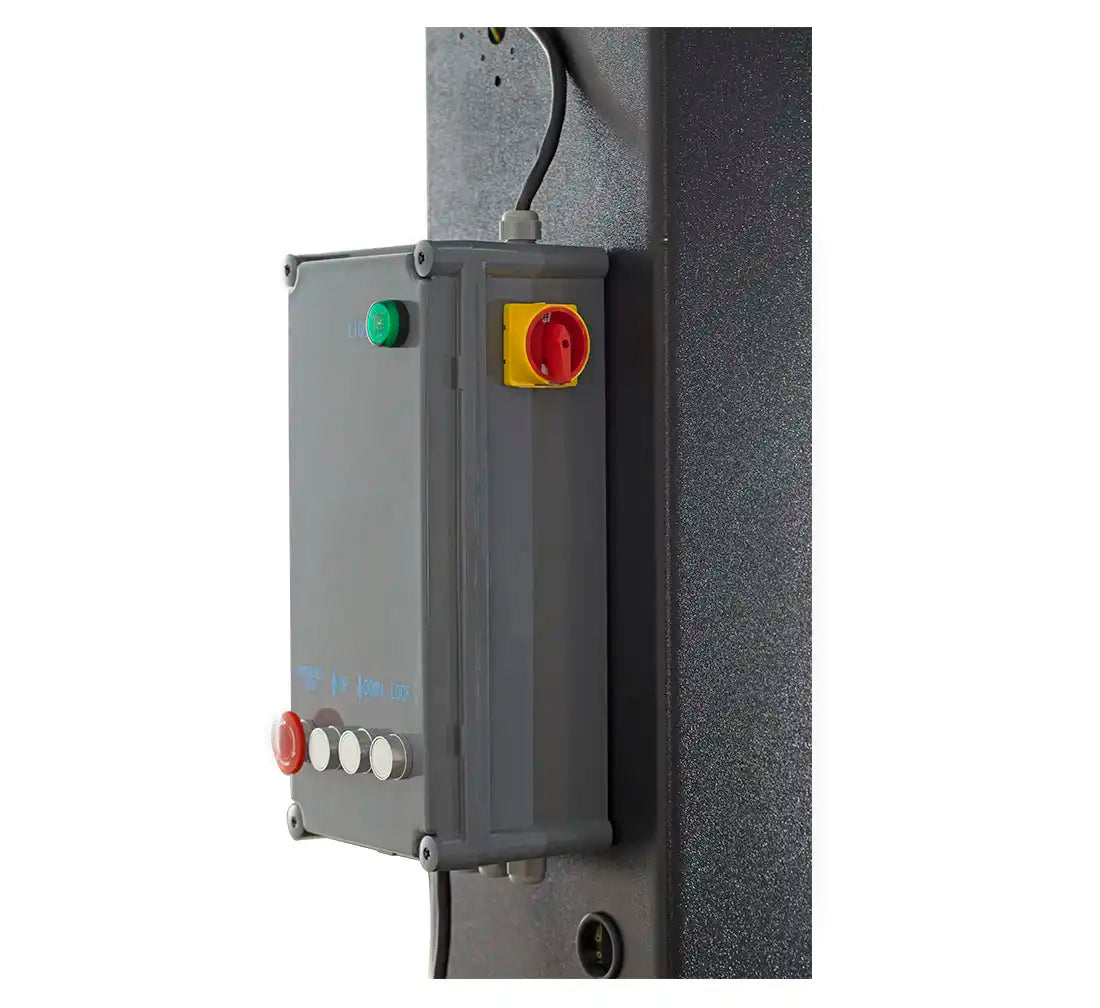 Elevator auto 2 coloane 4T cu deblocare automata electrohidraulica cu brate simetrice 3 segmenti 230V l-240f REDATS