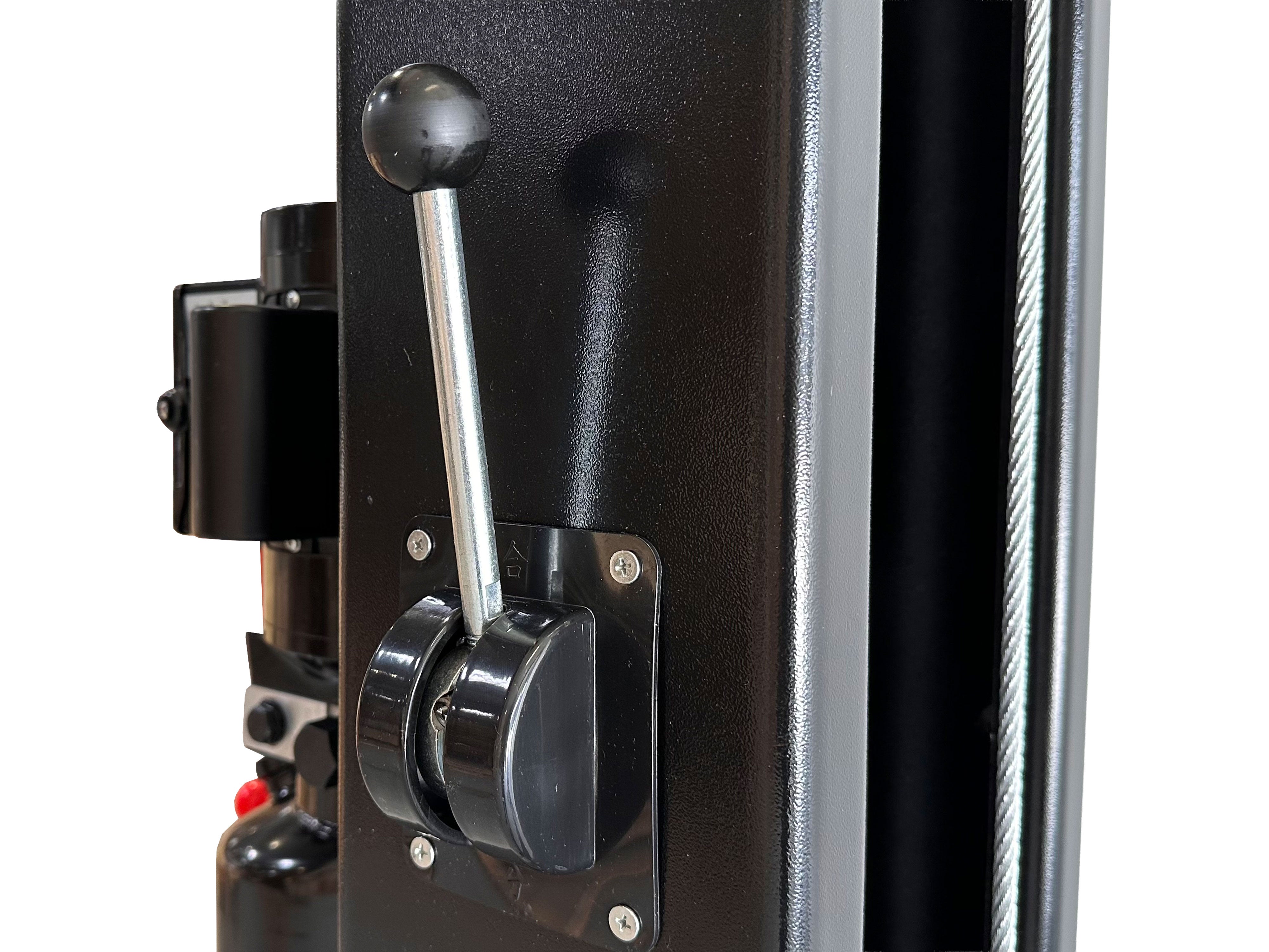 Elevator auto 2 coloane 4T cu deblocare manuala electrohidraulica 230V