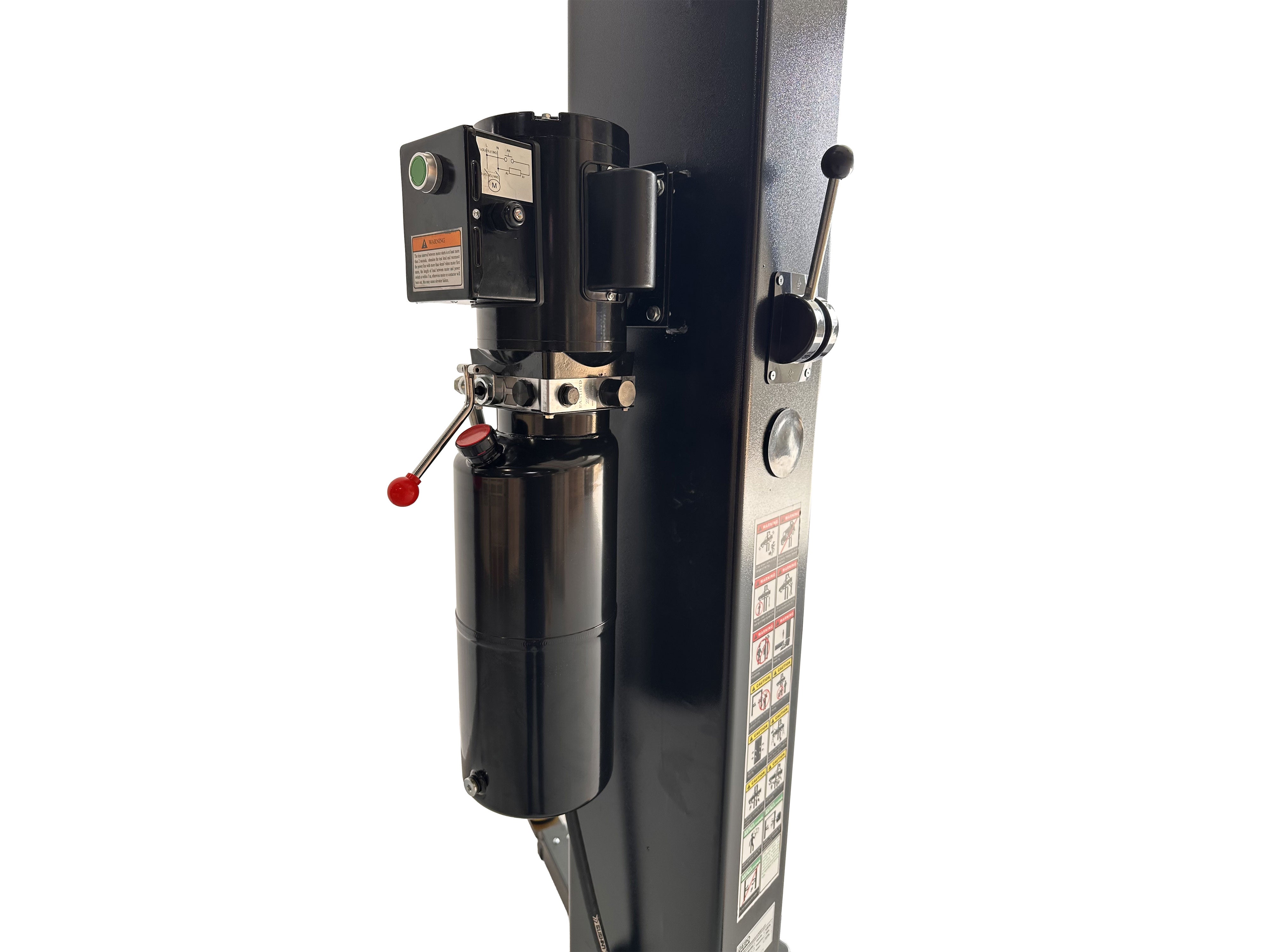 Elevator auto 2 coloane 4T cu deblocare manuala electrohidraulica 230V