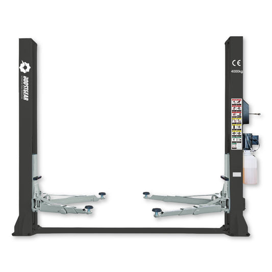 Elevator auto 2 coloane 4T cu deblocare manuala electrohidraulica 380V boost gear