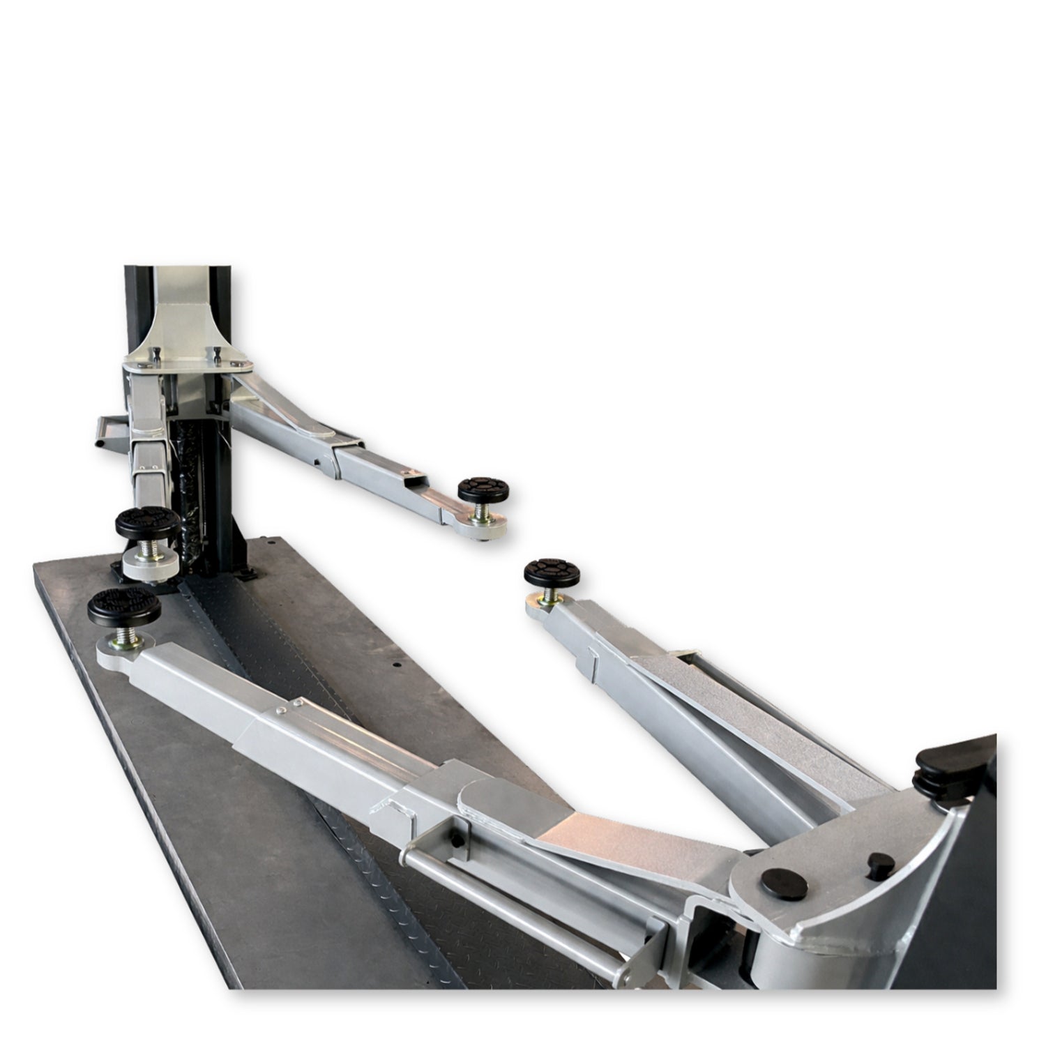 Elevator auto 2 coloane 4T cu deblocare manuala electrohidraulica 380V boost gear