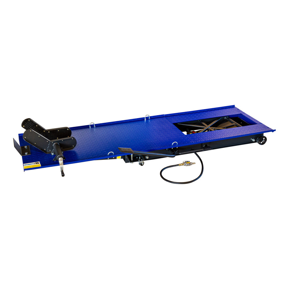 Elevator hidro-pneumatic pt. motociclete 450kg cu fixare roata