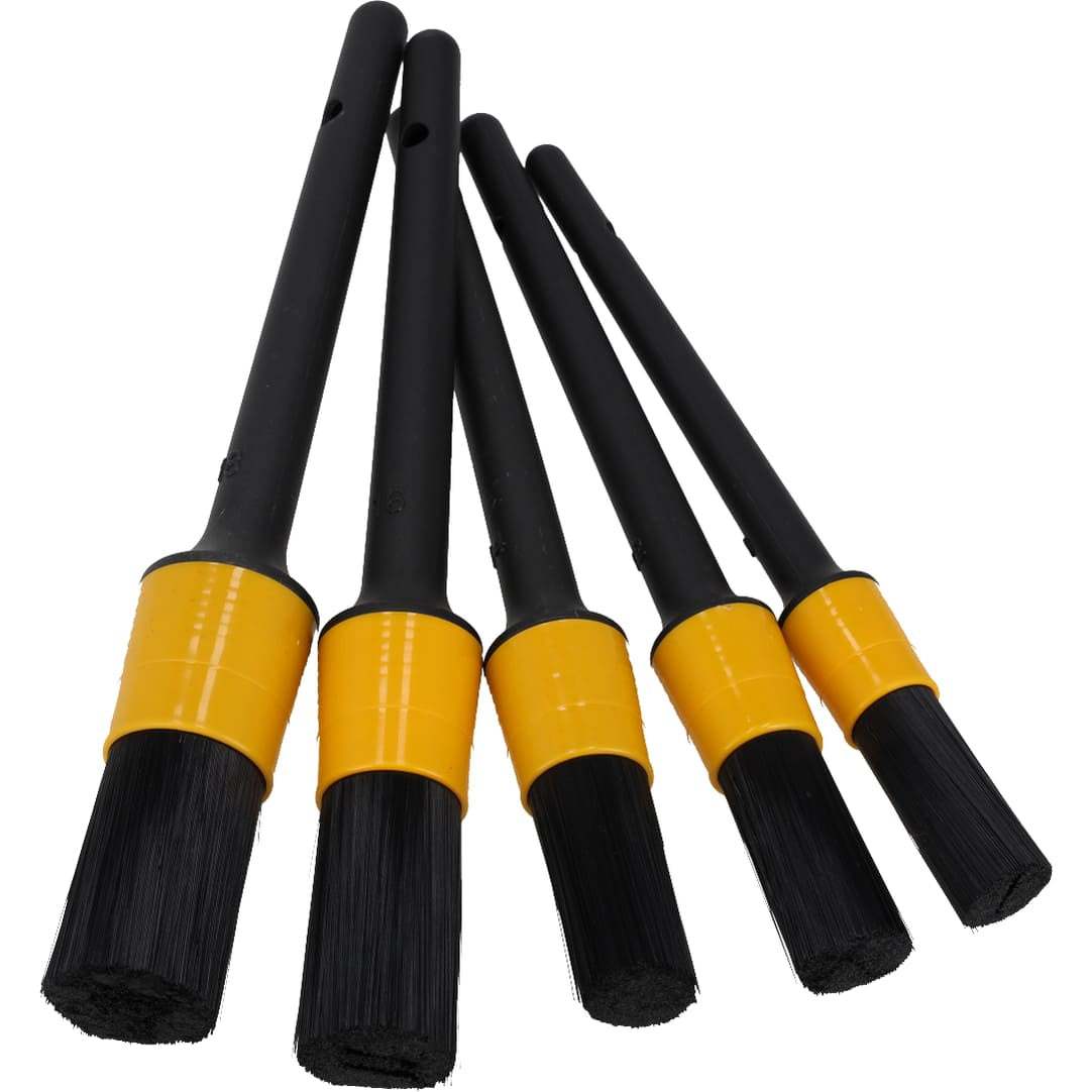 SET PROFESIONAL PENTRU CURATARE AUTO DETAILING - 27 PIESE, PERII, PENSULE, BURETI, LAVETE - RESSE