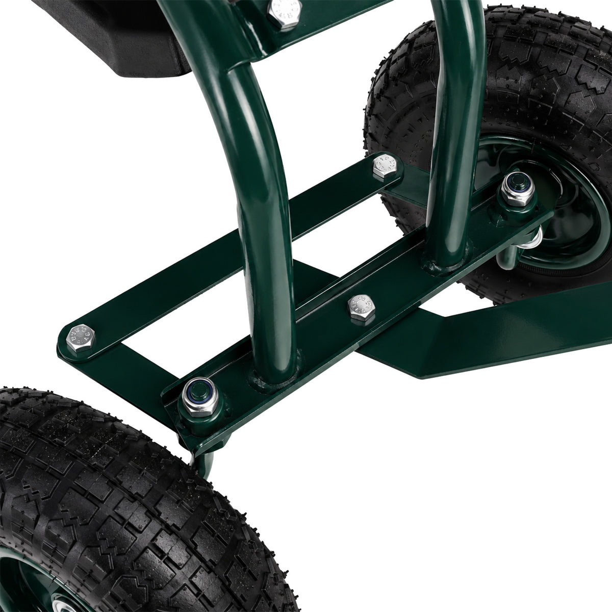 Carucior de gradina cu scaun rotativ 360°