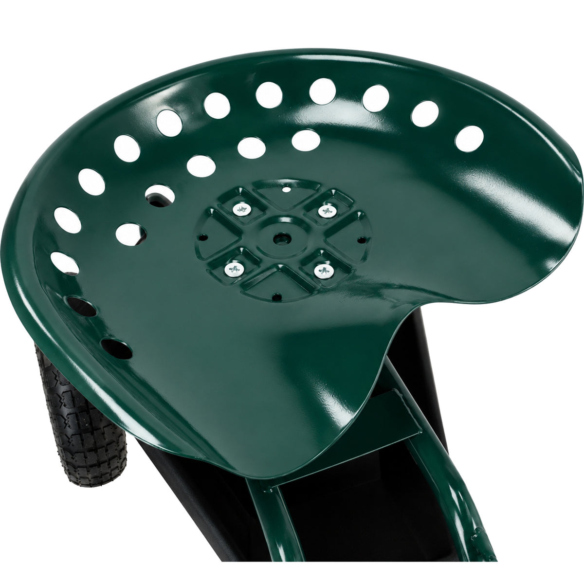 Carucior de gradina cu scaun rotativ 360°