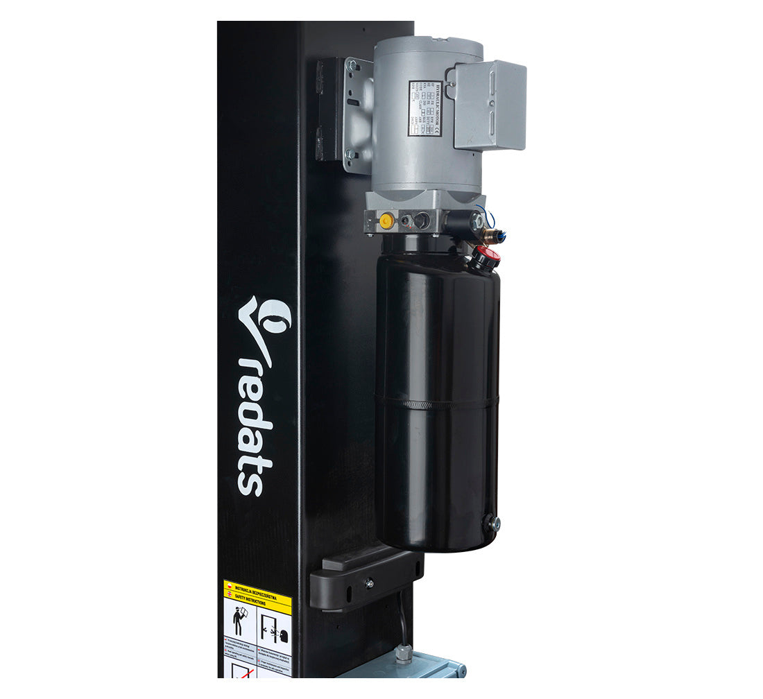 ELEVATOR AUTO 2 COLOANE 4T CU DEBLOCARE AUTOMATA ELECTROHIDRAULICA CU BRATE SIMETRICE 3 SEGMENTI 380V L-240 REDATS