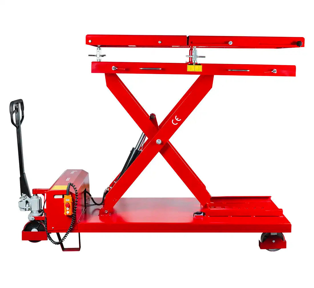 CARUCIOR HIDRAULIC CU MASA PENTRU RIDICAREA SI COBORAREA BATERIILOR AUTO ELECTRICE EV 1200KG LE-220 REDATS